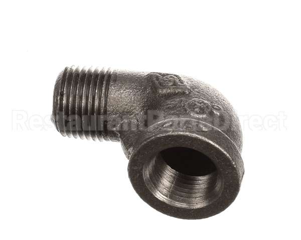 004194 Keating Pipe Elbow 1/2 90 Deg Black