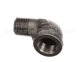 004194 Keating Pipe Elbow 1/2 90 Deg Black