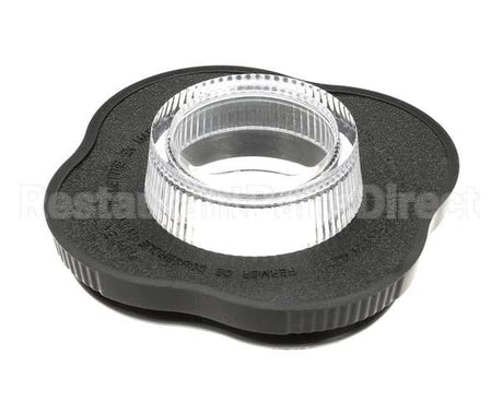 004315 Waring 2 Pc. Clover Leaf Lid /Black