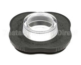 004315 Waring 2 Pc. Clover Leaf Lid /Black