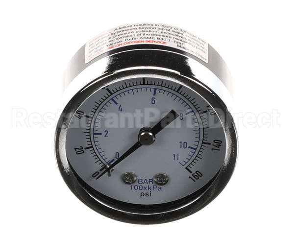 00684844 Multiplex Gauge 0-160 Psi 1/4Npt