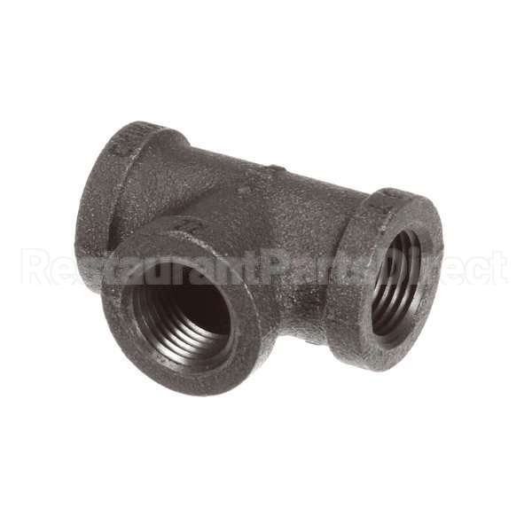 008772 Compatible Groen Tee, 1/2 Npt, Black Iron
