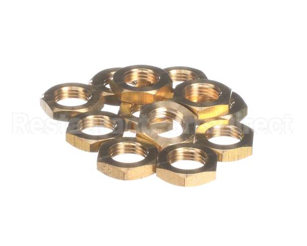 00942.7999 Bunn Nut,Brass Hex Heater .500-20(Pkg/12)&
