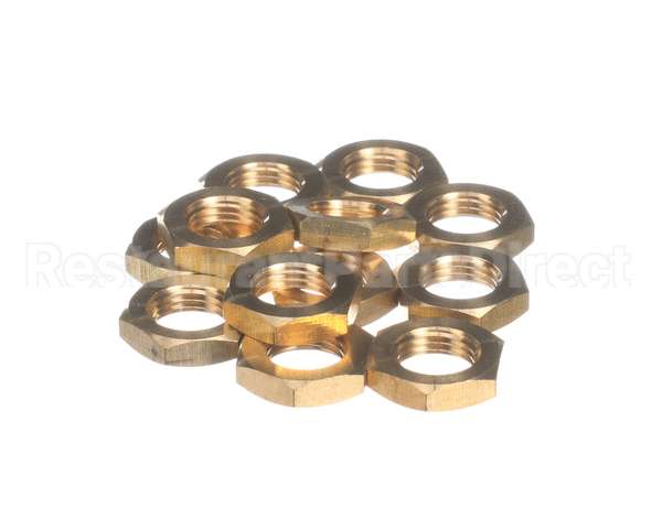 00942.7999 Bunn Nut,Brass Hex Heater .500-20(Pkg/12)&
