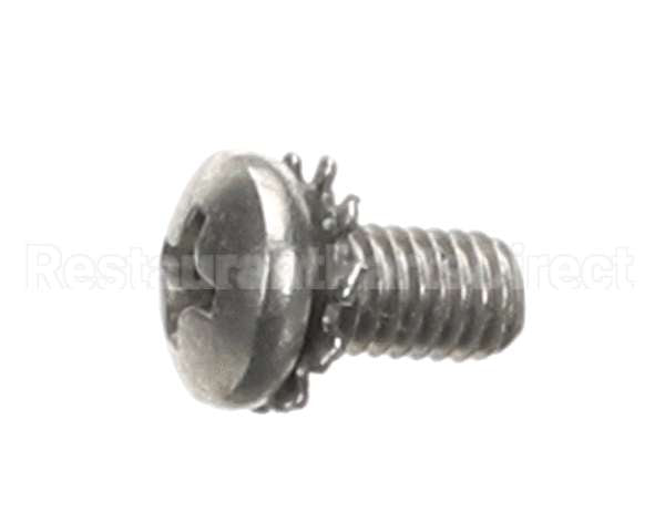00982421 Follett Screw, Pan Hd, #10-32 X 3/8 Lg Sems W/Wa