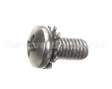 00982421 Follett Screw, Pan Hd, #10-32 X 3/8 Lg Sems W/Wa