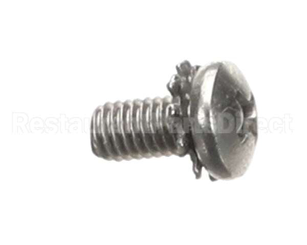 00982421 Follett Screw, Pan Hd, #10-32 X 3/8 Lg Sems W/Wa