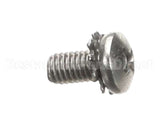 00982421 Follett Screw, Pan Hd, #10-32 X 3/8 Lg Sems W/Wa