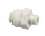 00991232 Follett Fitting, 1/4 Tube X 1/8 Mnpt Straight