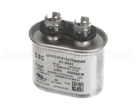 01-0041 Nortek Run Cap,Oval,440V,5Uf