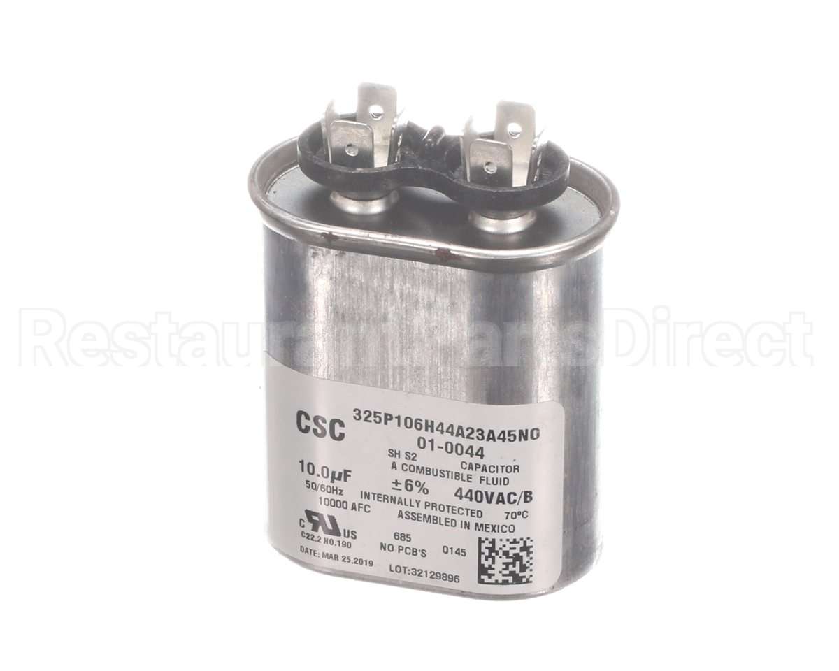 01-0044 Nortek Run Cap,Oval,440V,10Uf