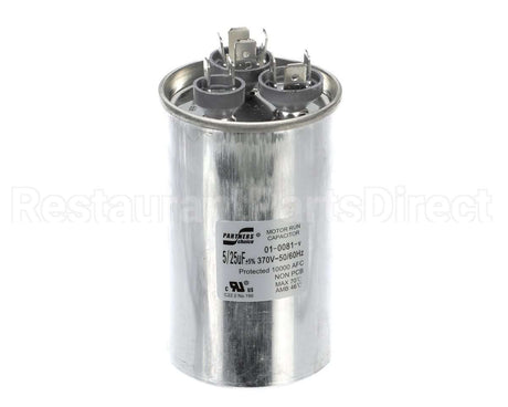 01-0081 Nortek Run Cap,Dual Round,370V,5+25Uf