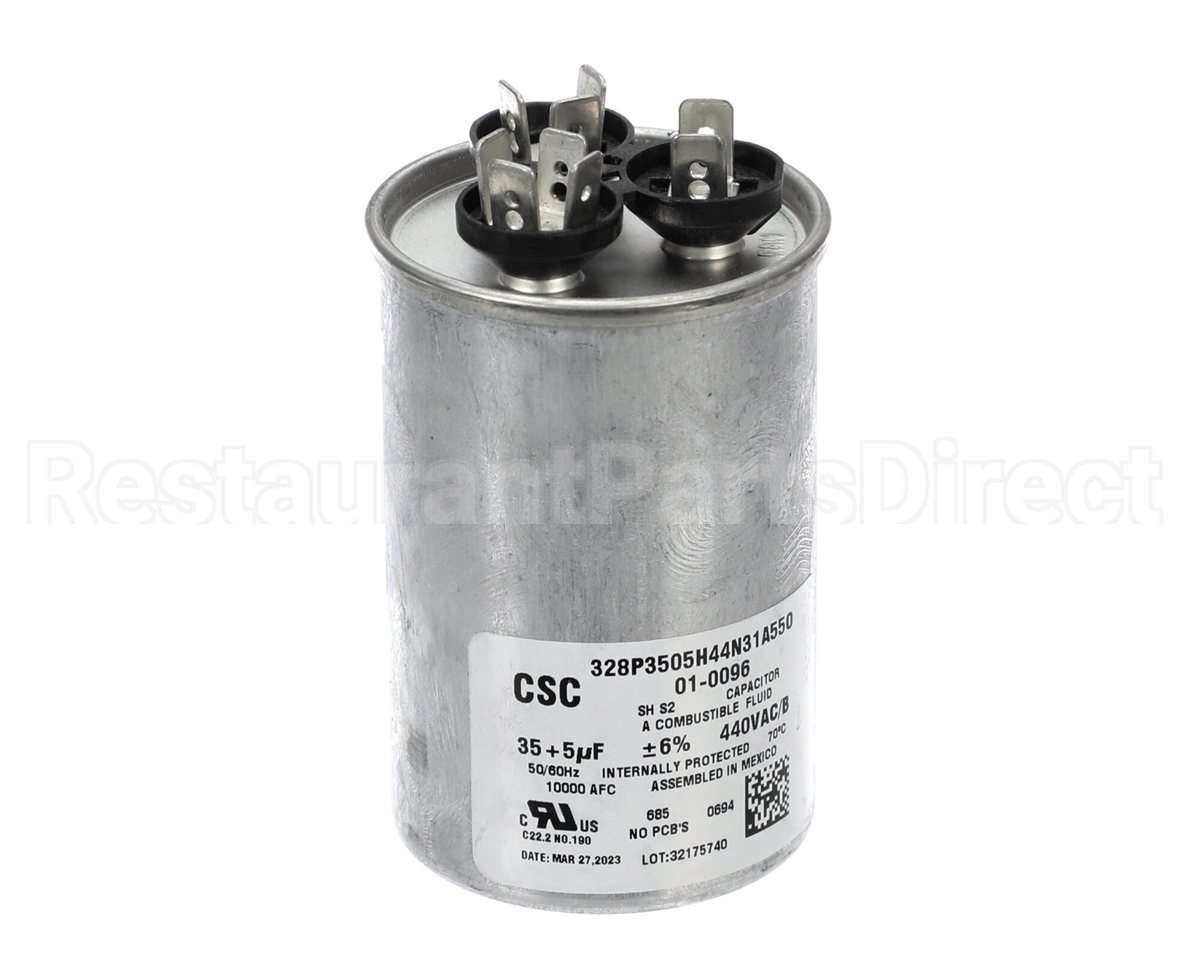 01-0096 Nortek Run Cap,Dual Round,440V,5+35Uf