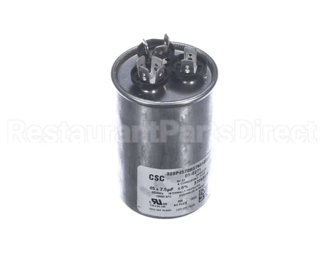 01-0271 Nortek Run Cap, Dual Round,370V,7.5+45Uf