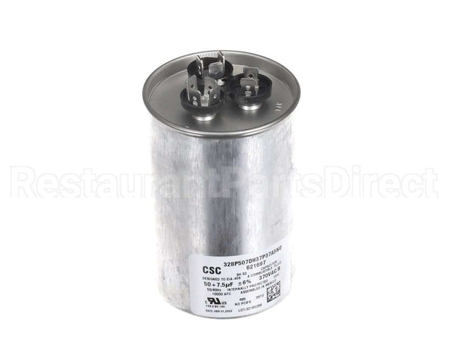 01-0273 Nortek Run Cap,Dual Round,370V,7.5+50Uf