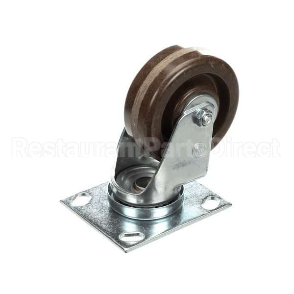 01-100V14-00045 Compatible Baxter Caster, Plate-Swivel(4 Dia X 1