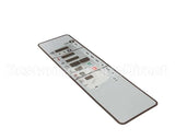 01-100V16-00866 Baxter Label,Control Panel Ov310 Oven