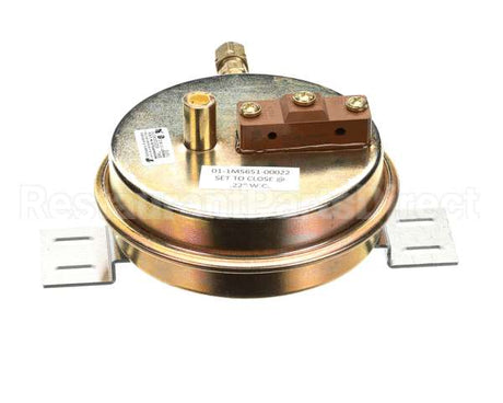 01-1M5651-00022 Baxter Switch,Pressure-Adj .22 Cls.