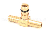 01-2491 Lancer Tee,Co2,Br,1/4 Barb,Flojet