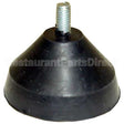 01-400825-00093 Compatible Hobart Rubber Foot 1H 3/8" H