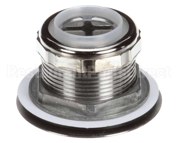 01000766 Glastender Drain Fitting, 1-1/2, Stainles