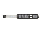 01001464 Glastender Switch Panel, Membrane For Gw2