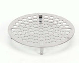 010385-45 T&S Brass 3 Flat Strainer, Stainless Steel
