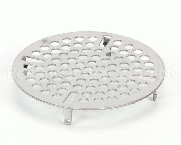 010385-45 T&S Brass 3 Flat Strainer, Stainless Steel