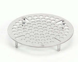 010385-45 T&S Brass 3 Flat Strainer, Stainless Steel