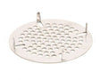 010386-45 T&S Brass 3-1/2 Flat Strainer, Stainless Steel