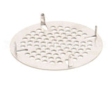 010386-45 T&S Brass 3-1/2 Flat Strainer, Stainless Steel