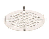 010386-45 T&S Brass 3-1/2 Flat Strainer, Stainless Steel