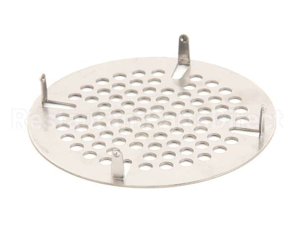 010386-45 T&S Brass 3-1/2 Flat Strainer, Stainless Steel