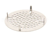 010386-45 T&S Brass 3-1/2 Flat Strainer, Stainless Steel