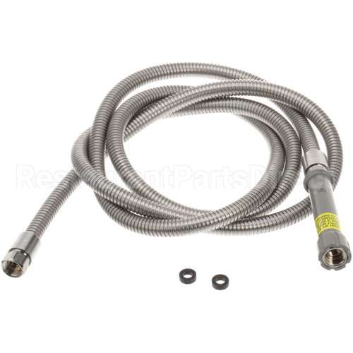 0108-HOSE Compatible TS Brass 108 In S/S Flexiblehose
