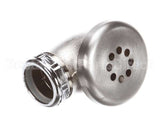 011356-45 T&S Brass Overflow Head Assembly, Chrome-Plated Br