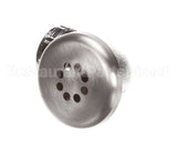 011356-45 T&S Brass Overflow Head Assembly, Chrome-Plated Br