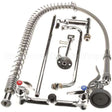 0133ADF12B Compatible TS Brass Pre Rinse Wall Mnt W/ Add-On