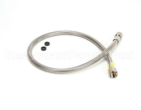 013E-36H T&S Brass Flexible Stainless Steel Hose, 36 Length