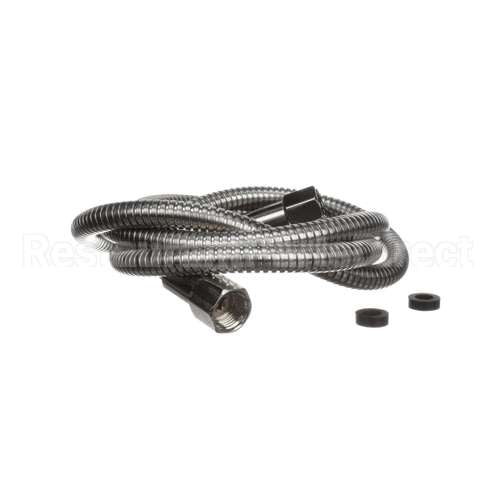 013E-72H T&S Brass Flexible Stainless Steel Hose, 72 Length