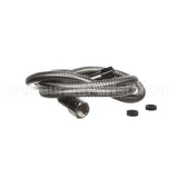 013E-72H T&S Brass Flexible Stainless Steel Hose, 72 Length