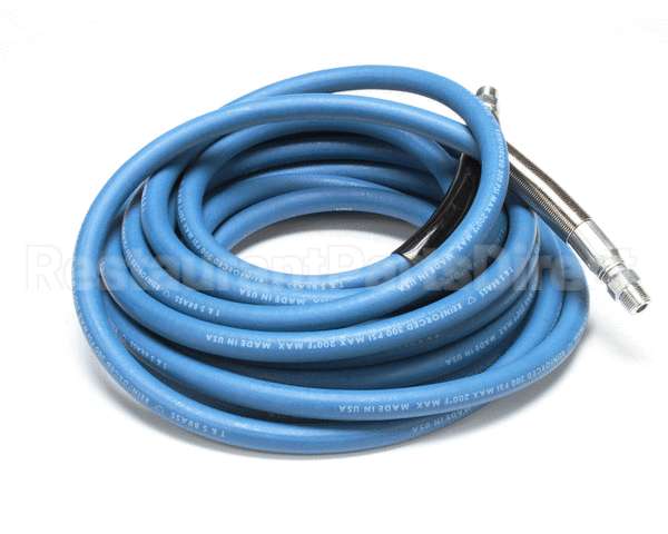 014941-45 T&S Brass Hose Kit, 3/8 Id X 35 Ft (Blue)