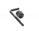 015588-40 T&S Brass Adjustable Outlet W/ Hex Key For Glass F