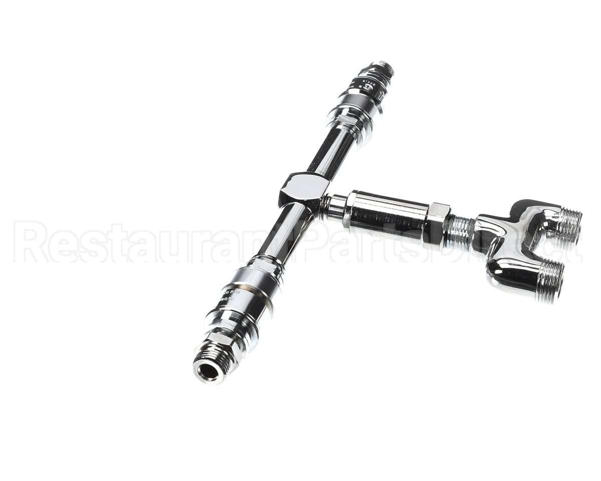 017212-40 T&S Brass Y Fitting & Vb Swivel Tee W/ (2) Vacuum