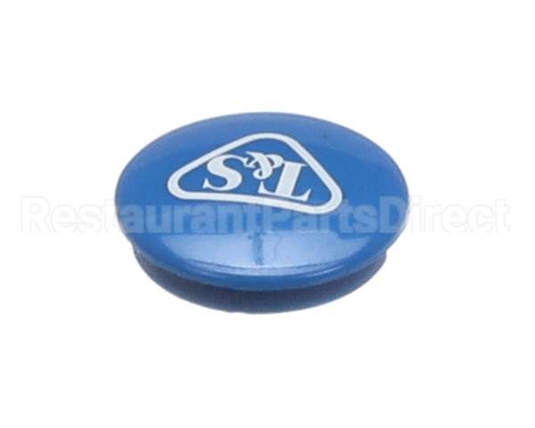 018506-19NS T&S Brass Snap-In Index Button, Medium-Blue, T&S L