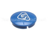 018506-19NS T&S Brass Snap-In Index Button, Medium-Blue, T&S L