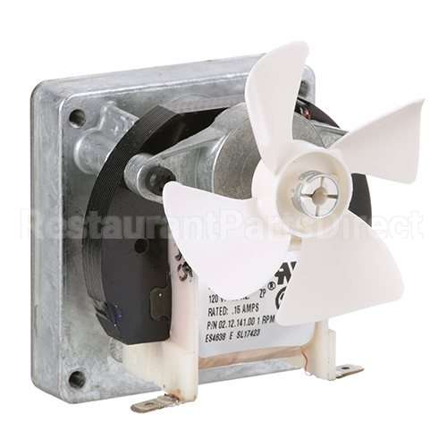 02-12-141-00 Compatible Hatco Motor, Rack, W/Pin, 120 60Hz 1Rpm