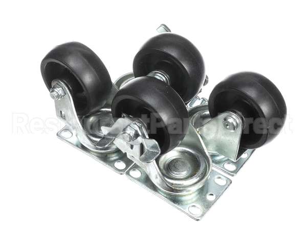 02-160620 Master-Bilt Casters Set/4, 2 Locking 2 Non