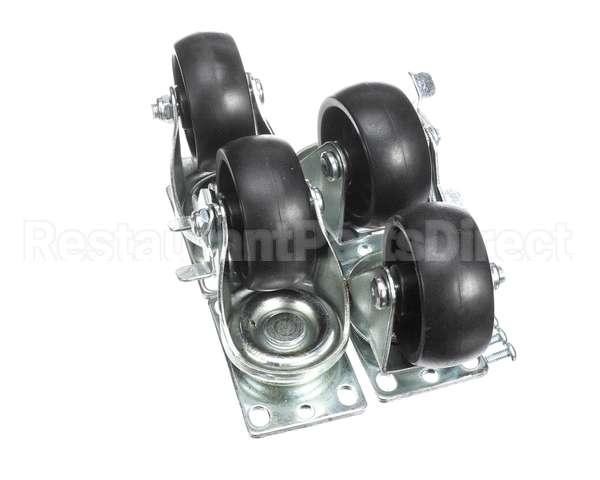 02-160620 Master-Bilt Casters Set/4, 2 Locking 2 Non