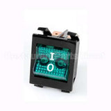 02.19.076 Compatible Hatco Switch, Rocker, 250V, Green, Dpst